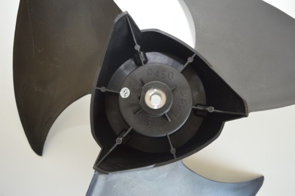 Hélice ventilateur FUJITSU >PP< (Diamètre: 450mm) pour moteurs MFE-60PO / MFE-45VVBT / MFE-60TVT ( Référence d'origine: 897299 )  (OCCASION) – Image 2