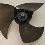 Hélice ventilateur FUJITSU   >PP<    Diamètre: 450mm (Diamètre Arbre: 14 mm) (OCCASION)