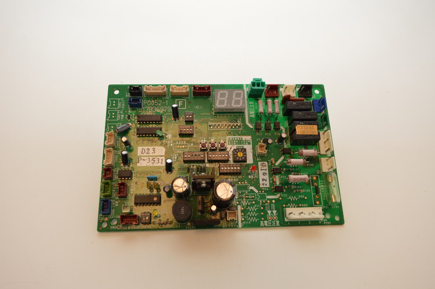 Carte de Contrôle / Control PCB 17B36979A (PO052-1) pour HITACHI RAS-8HRNSE / RAS-10HRNSE / RAS-12HRNM (Ref: E01827) (OCCASION)
