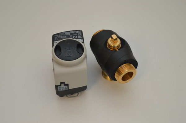 Vanne 3 voies directionnelle ATLANTIC Ref: 988124  (Corps + Moteur)  (NEUF)