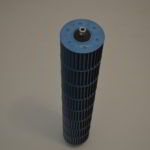 Turbine pour mural HITACHI RAK-25NH6 (Pour tailles: 18,25,35 et 50) (D=103, L=580mm) (Réf: PMRAS260GAR01)  (OCCASION)
