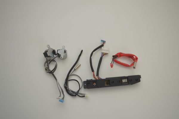 Lot carte LED + 2 micromoteurs volets + 3 sondes pour mural LG MS 07 AHN40  (OCCASION) – Image 2