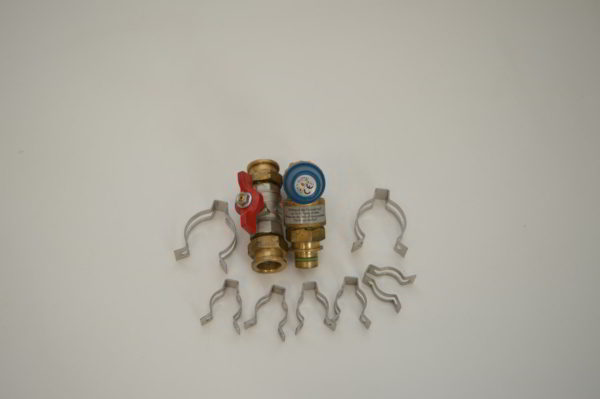 Lot soupape + Vanne + Clips pour module Panasonic WH-ADC1216H6E5  (OCCASION) – Image 5