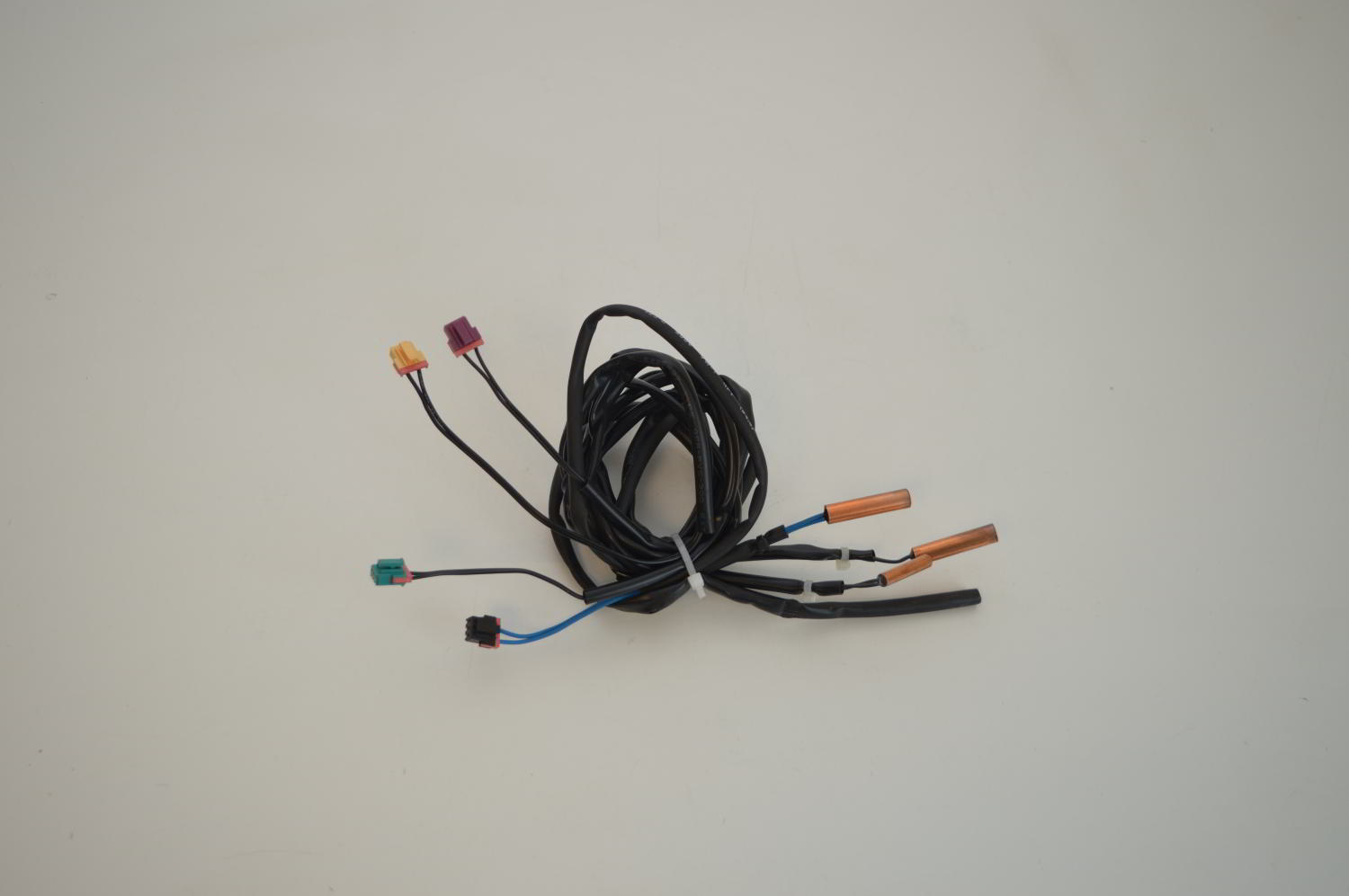 Lot De 5 Sondes De Température NTC 15K - Longueur 40 Cm, 2 Broches - Pour Climatiseur, Thermostat, Systèmes Industriels