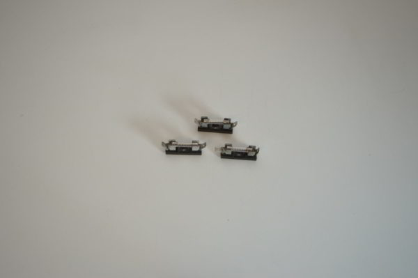 Lot de 3 fusibles (Verre) 6x30 (mm) Calibre: 25A (avec porte fusible à visser)  (OCCASION) – Image 2