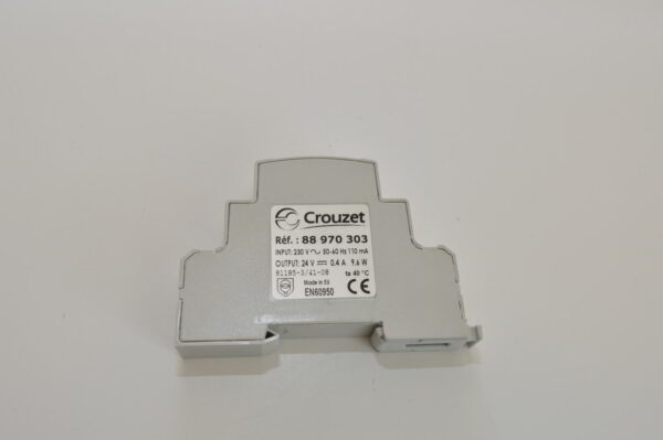 Alimentation 24 VDC / 110 mA (courant continu) CROUZET 88 970 303 (OCCASION) – Image 2