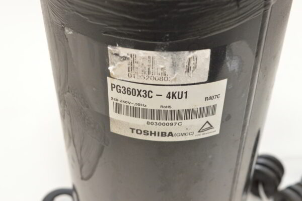 Compresseur TOSHIBA (GMCC) Modèle: PG360X3C - 4KU1 (PG360X3C-4KU1) (OCCASION) – Image 3