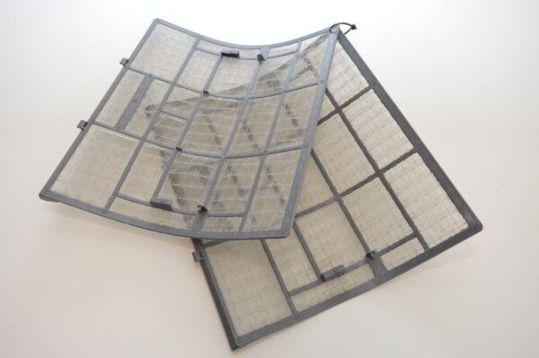 Lot de 2 Filtres à Air  >PP-TD20<  512M-2  pour mural Mitsubishi Electric  MSZ-AP15VGK-E2 (274 X 250 mm)  (OCCASION)