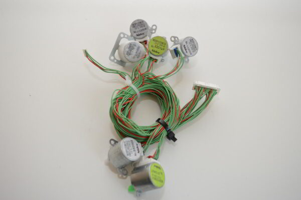 Lot de 6 moteurs de volet Nidec (3x MSBPC20M16 / DM61J483H02 + 2x MSBPC20M34 +1x MSBPC20M24 / DM61J485H02  ) + pour mural Mitsubishi Electric MSZ-LN25VG2V-E3 <H> (OCCASION)