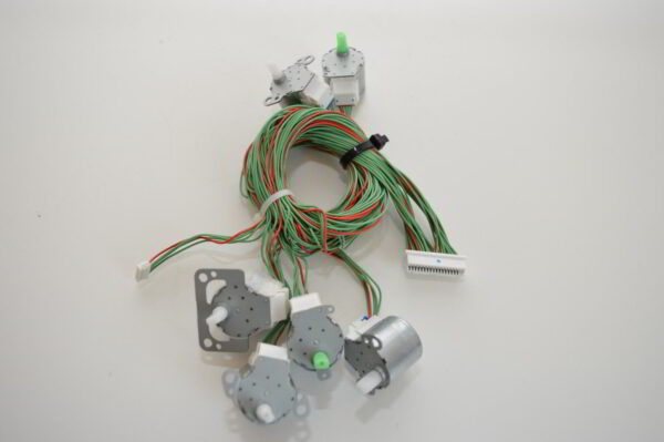 Lot de 6 moteurs de volet Nidec (3x MSBPC20M16 / DM61J483H02 + 2x MSBPC20M34 +1x MSBPC20M24 / DM61J485H02  ) + pour mural Mitsubishi Electric MSZ-LN25VG2V-E3 <H> (OCCASION) – Image 2