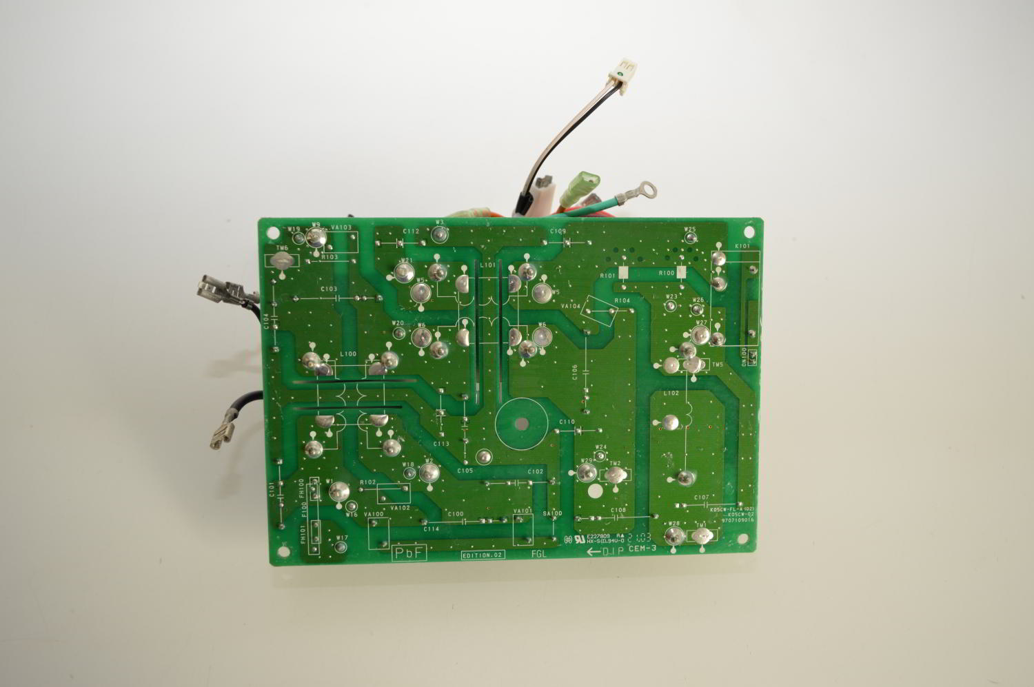 Platine Alimentation K05CW-02 (9707109016) pour groupe ATLANTIC/FUJITSU WOYA100LFTA / WOYA100LDT (Référence d'origine: 169211) (OCCASION) – Image 2