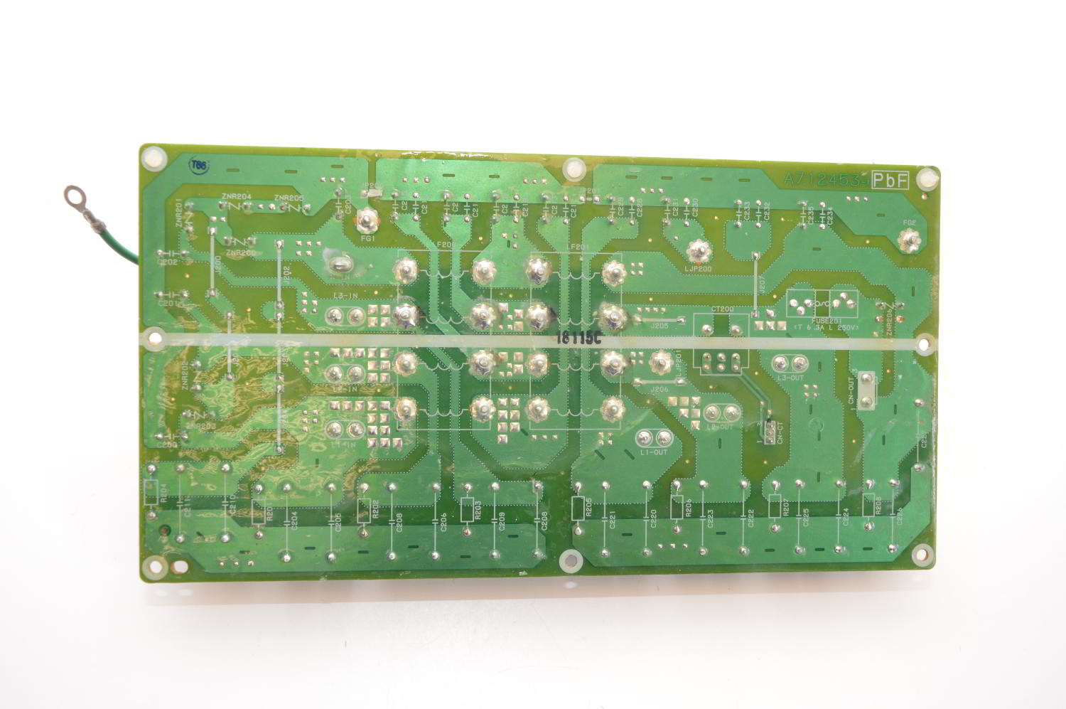 Carte filtre A743814 / Noise filter pour groupe Panasonic CU-L34DBE8 / CU-L43DBE8 / CU-L50DBE8 (Référence d'origine: CWA743814) (OCCASION) – Image 2