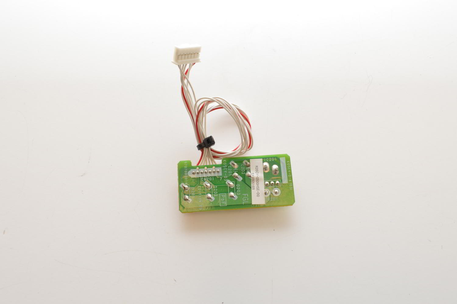 Carte IR/LED K05CY-0500HSE-D0 (9707088014) pour ATLANTIC ASYA18LEC / ASYA24LCC / ASYA24LFC (Ref: 891576) (OCCASION) – Image 2