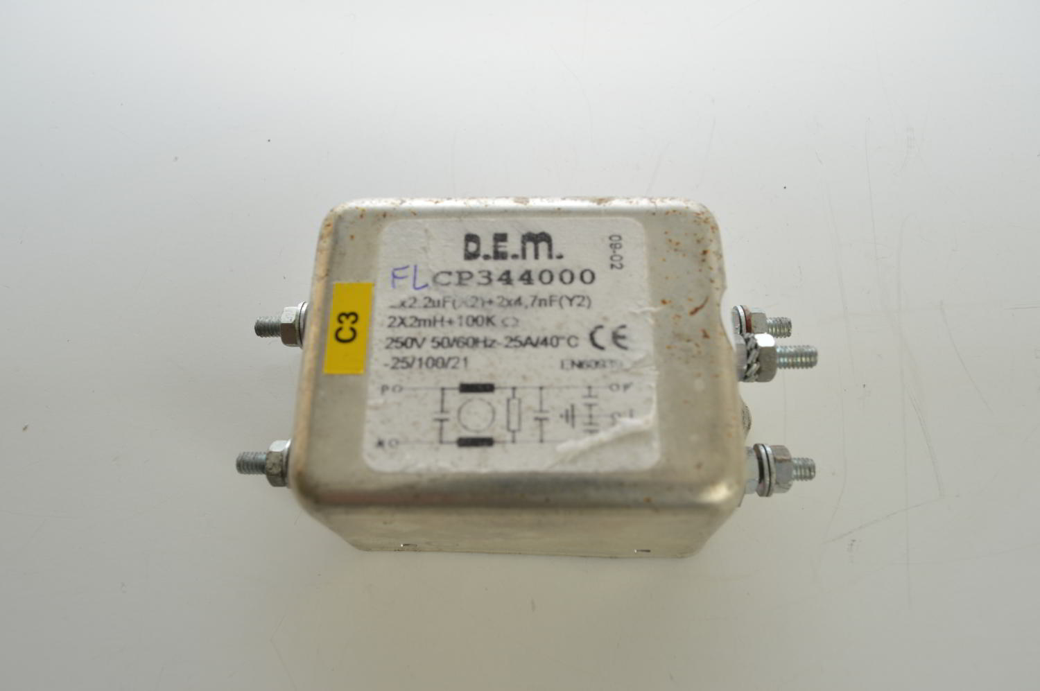 filtre de signal electrique pour pompe a chaleur climatisation