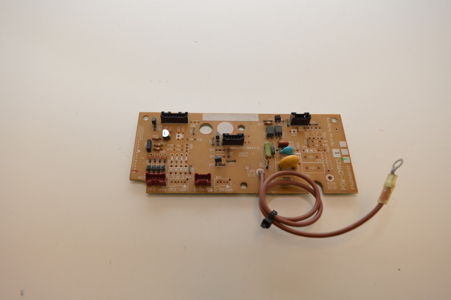 Carte PCB ASSY POW-CMV4S1 (1FA4B1A065100) pour UE SANYO CMRV1934EH / CMRV1934EHA / CMRV1934EHE (Ref: 6231924269) (OCCASION)