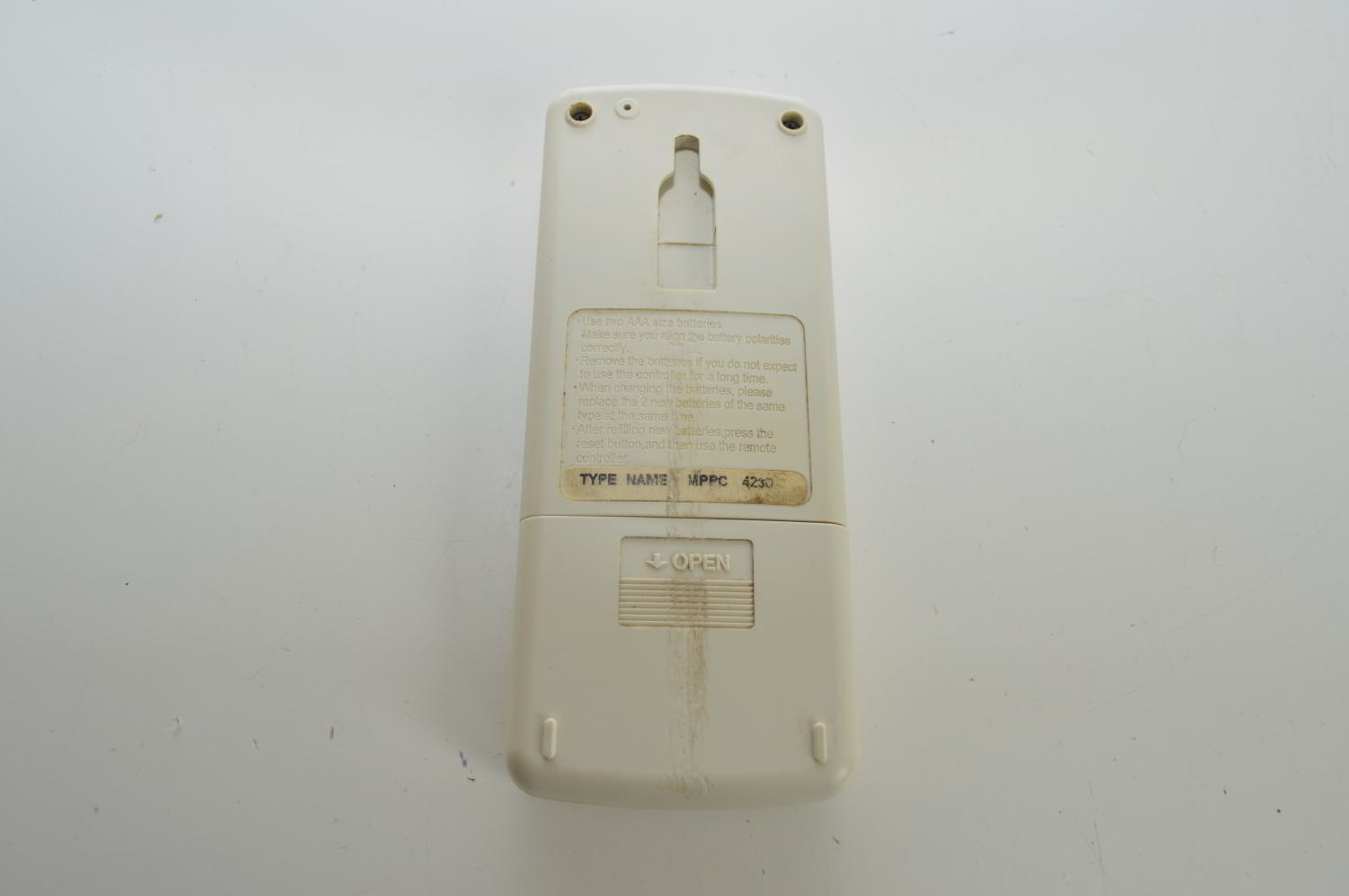 Télécommande IR MPPC 4230 pour Mitsubishi Electric SLZ-KA50VALR3.TH / SLZ-KA25VAL1.TH / SLZ-KA35VALR2.TH (Ref: E27A34426) (OCCASION) – Image 2