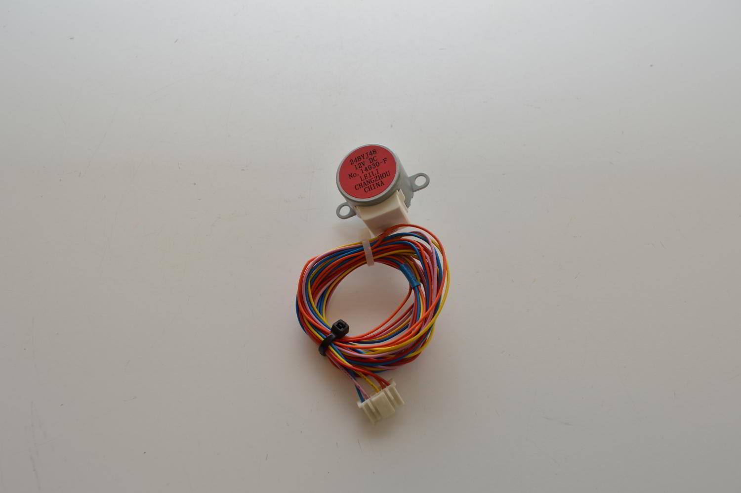 Moteur de volet 24BYJ48 (rouge) LEILI CHANGHZOU pour ATLANTIC/FUJITSU AGYG09LVCA / AGYF14LAC / AGYA 12 GCGH.UI (Ref: 898070) (OCCASION)